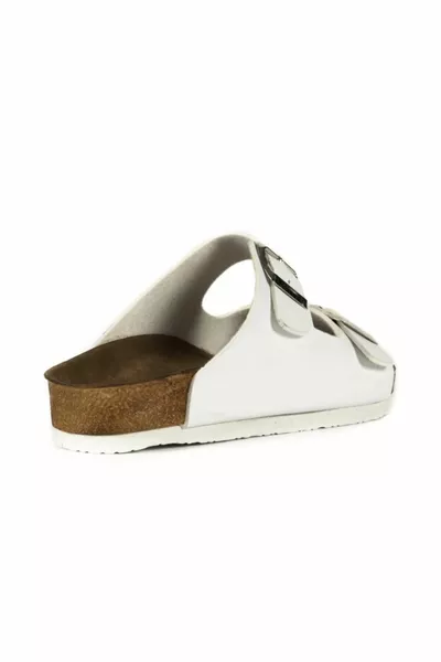 Damen Weiße Linsen Hausschuhe  