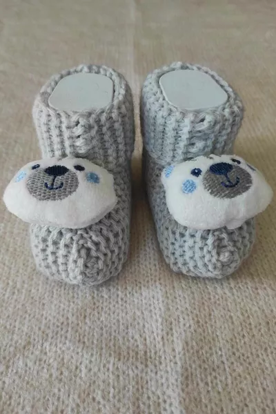 جوارب أطفال رمادية غير قابلة للانزلاق ، بطانة قطنية مضادة للعرق ، 0-6 أشهر ، حديثي الولادة ، الخطوة الأولى