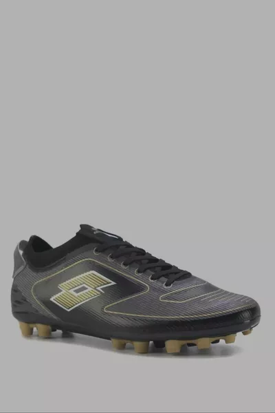 BARAKUS FG 3FX Черные мужские футбольные бутсы