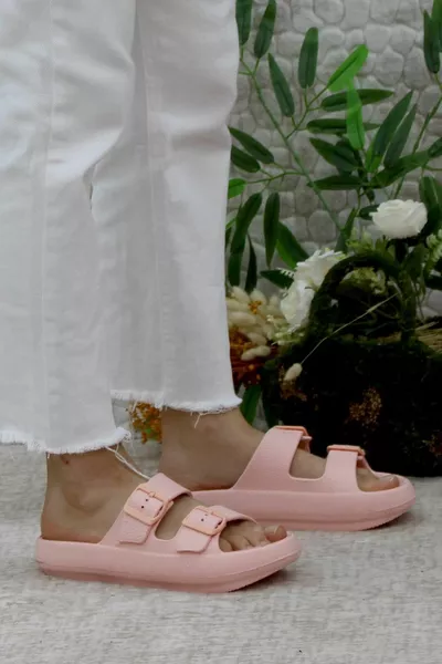 Плажни чехли за морски басейн Леки удобни гъвкави дамски чехли