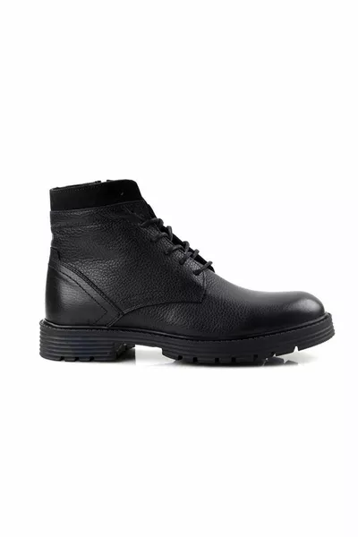  Men's Genuine Leather Casual Boots
