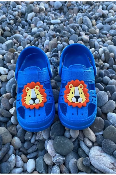 صندل أطفال بنعل يومي مضاد للانزلاق وشكل حيوانات