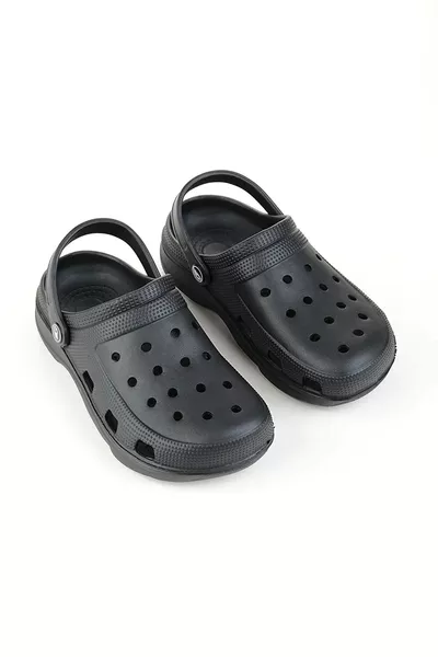 Сиви удобни и леки водоустойчиви EVA сандали