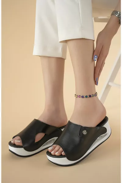 Биана Анатомична Ортопедична Ултра Удобна Масажна Стелка Против Пета Шип Препоръчителни Медицински Сабо Дамски Чехли