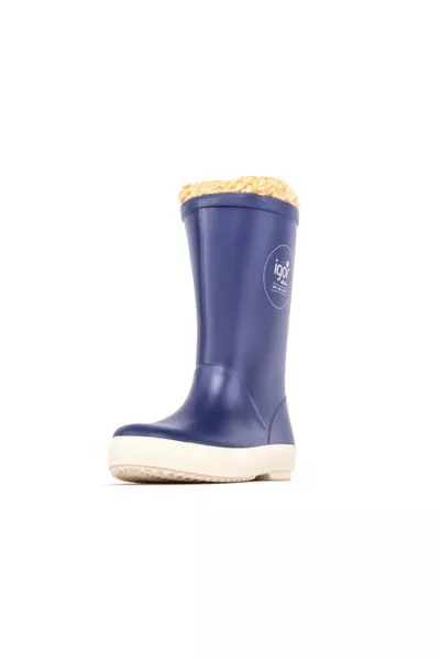 Kinder regenlaars met bont  Splash Nautico Borreguito