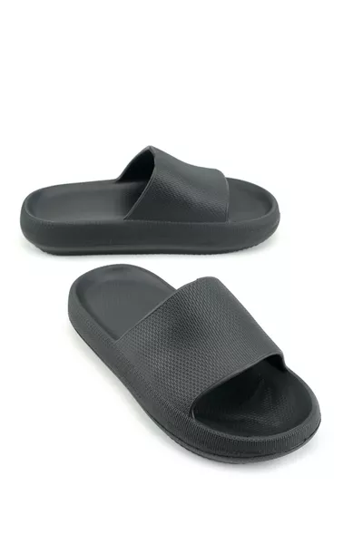 Claquettes d'été pour hommes Eva pour salle de bain et jardin, adaptées aux sols humides