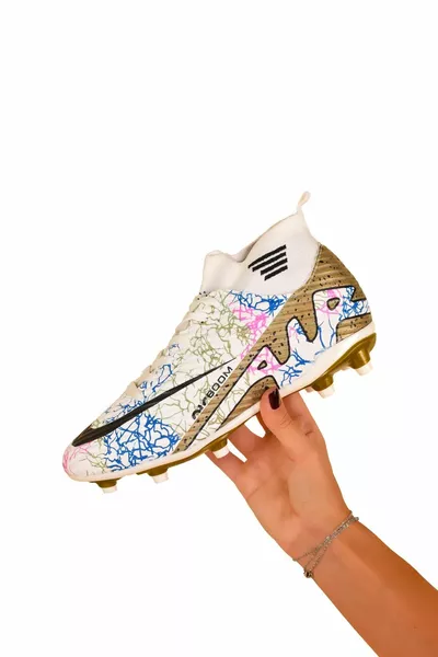 Sock-Style Football Cleats