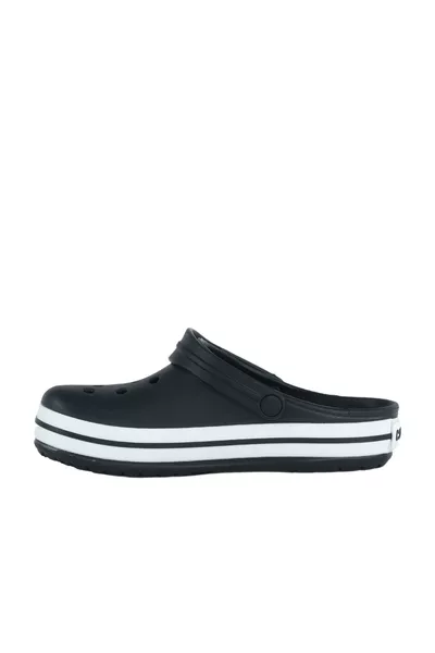 Claquettes Crocband Unisexe Noires