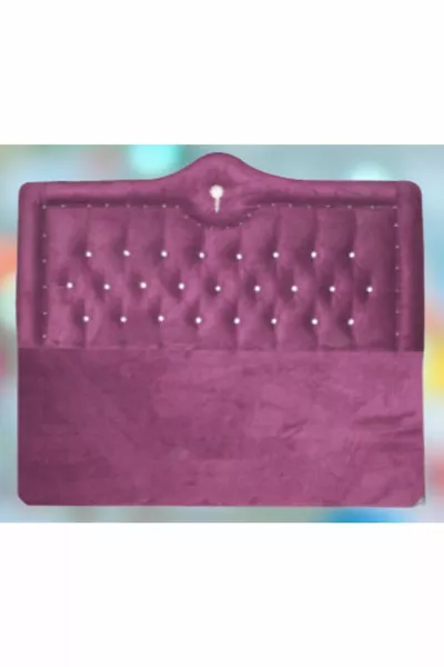 Başlık  Alc Kral Tay Tüy Mor Renk Kapitone  cm Başlık El Yaapım