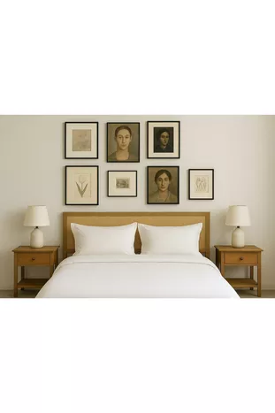 cm Wooden Frame Fabric Upholstered Bed Headboard with Legs width cm