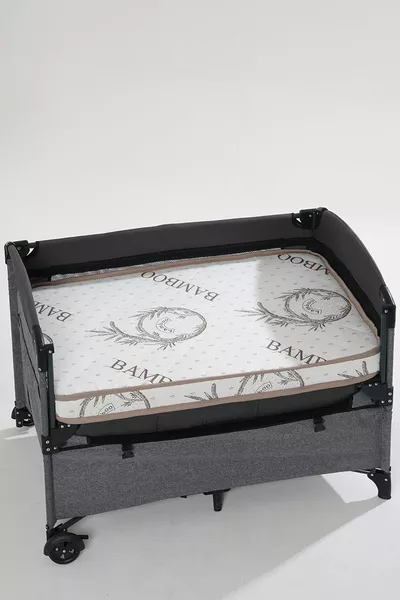 سرير الأطفال والرضع من الخيزران، سرير جانبي للأم وأسرّة الأطفال، CM أورثوبيدي