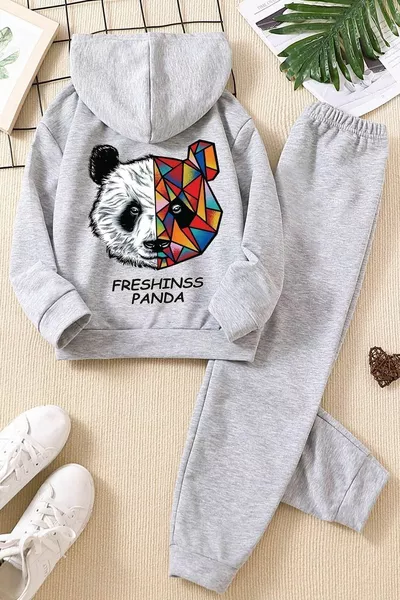 Kids Child Panda Tracksuit