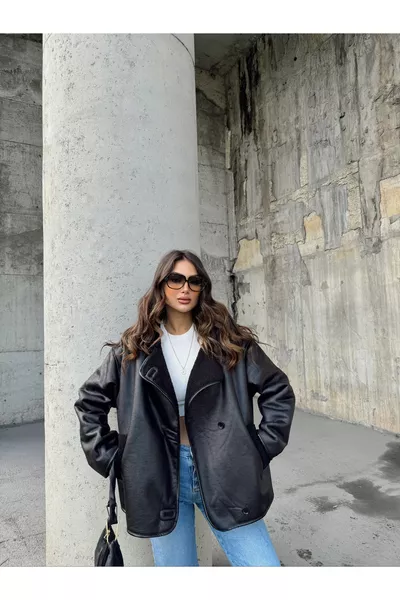 Нов Сезон Кожено Палто с Копчета Чобан