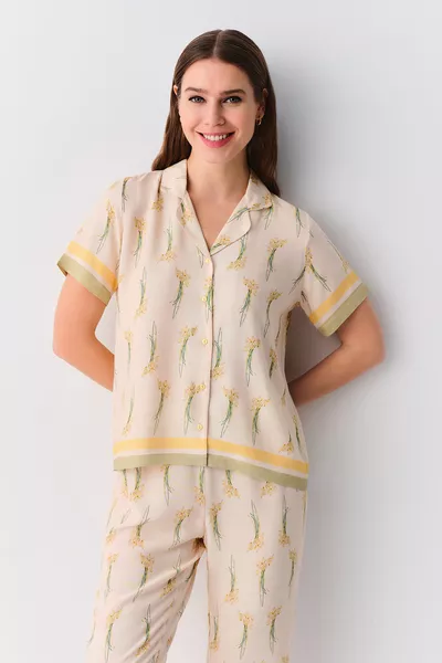 Elegant Masculine Pajama Set