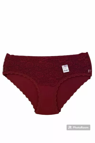 Lot de 5 culottes taille haute en dentelle -1