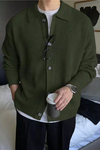 Regular Fit Vest met Knopdetails