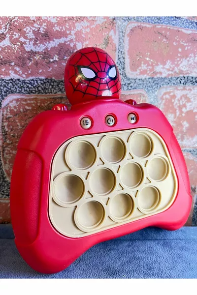 سبايدرمان لعبة تعليمية إلكترونية مضيئة بوب إت سريعة الدفع