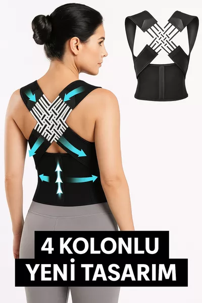 Aufrechte Haltung Korsett für Männer und Frauen, einstellbares Rücken-Korsett, rückenstützendes Schulter- und Rücken-Protektor