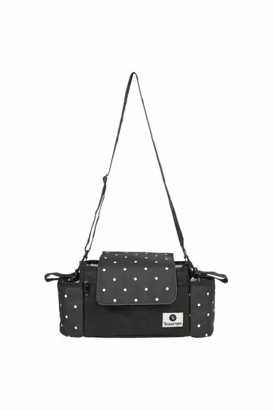 Borsa per Mamma e Bebè / Borsa da Auto con Bordo a Pois