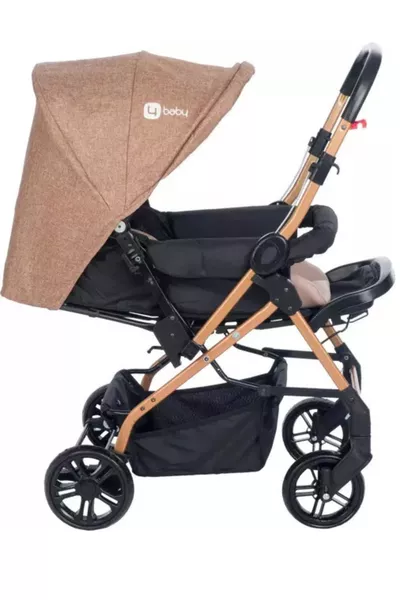 Poussette double face Olympus Gold Anthracite