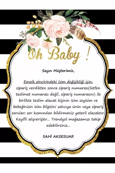 Set di ciucci per neonati in silicone con pietre di zirconia chiamate Kaplama (0-6 mesi)