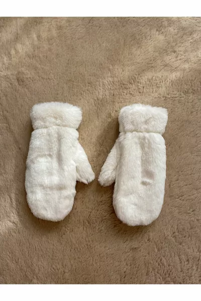 Plush Soft Women's Gloves, Stylish, Comfortable and Warm Winter Gloves, Reversible Gloves