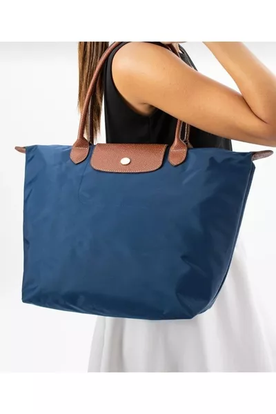 Fabric Material Women's Shoulder and Handbag