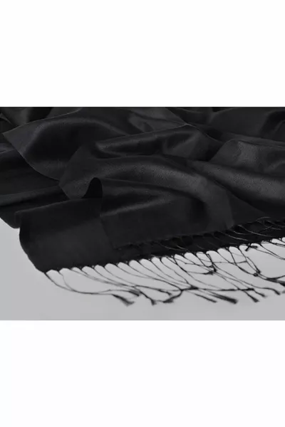 Silk Scarf - Black