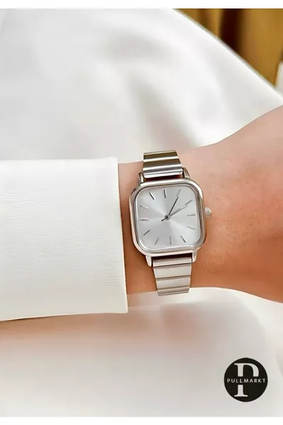 أنيقة - ساعة يد نسائية - مع علبة هدايا