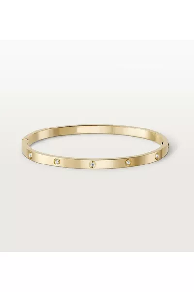 Women's Steel Diamond Bracelet