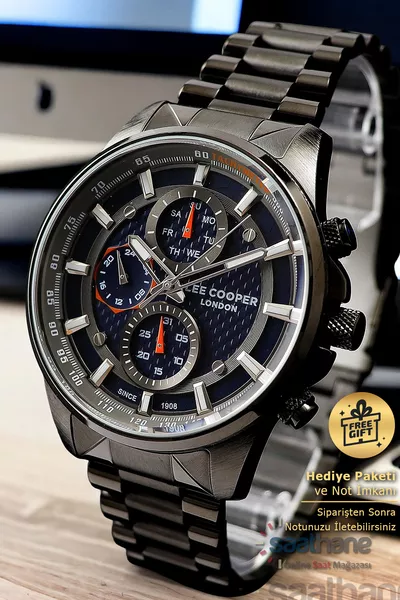 Montre pour homme multifonction originale avec calendrier et couleur fumée