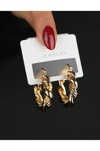 Steel Earrings Guaranteed Not to Fade with Invoice