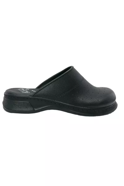 Orthopedic Clog Slippers Doctor Nurse Hospital Chef Shoes Black