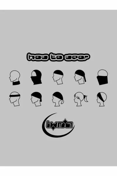 Шал-яка с черепи - Baf Buff