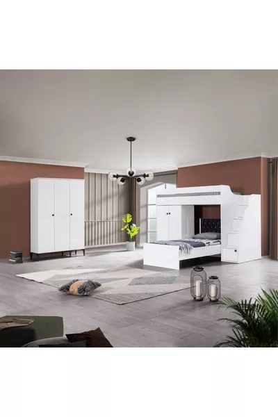 WHİTE 3LÜ RANZA SET 3