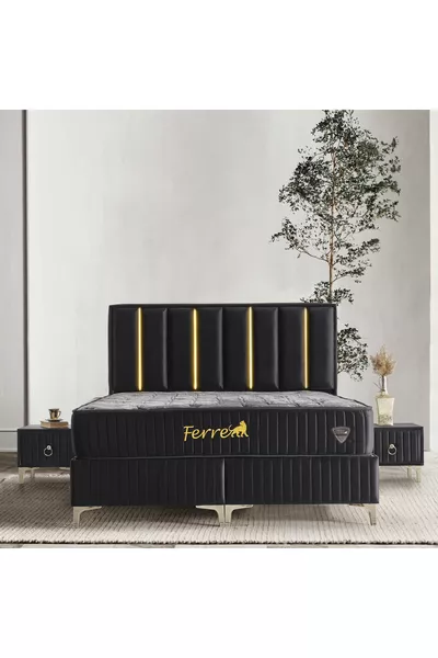 FERRE Baza Başlık Yatak Set