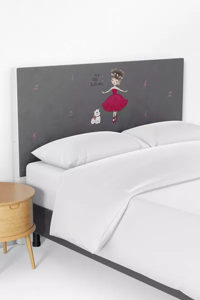 غطاء رأس سرير فتاة باليرينا