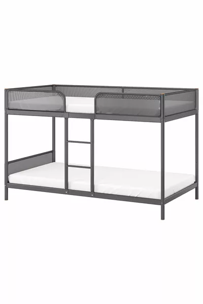 двухъярусная кровать, темно-серый, см