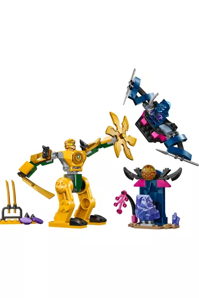 ® نينجاجو® روبوت الحرب الخاص بأرين + مجموعة بناء ألعاب للأطفال (P)