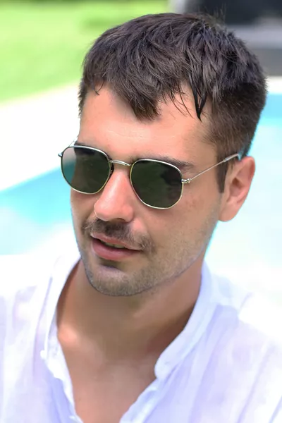 Bh Silver Black Unisex Sunglasses