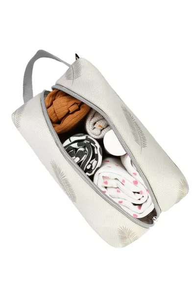 حقيبة تنظيم الملابس المتسخة والنظيفة والرطبة للأطفال والرضع من ميليس، للحفاضات، والملابس، وغسيل الأم، وحقيبة المكياج