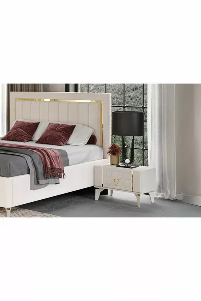 Santa Beige Bedroom Set