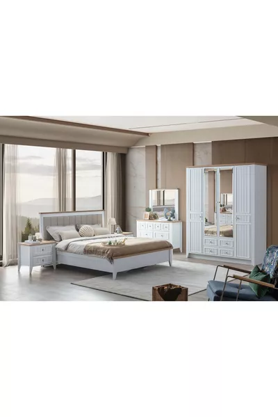 طقم غرفة نوم لورا، بأربعة أبواب