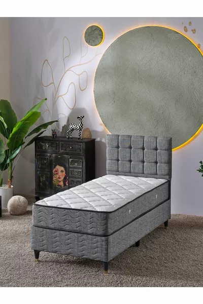 Комплект для одной кровати Bengü 3 в 1: матрас + основание + изголовье