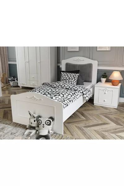 Lit romantique () (%MDF)