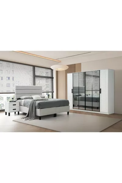 Nemrut % MDF Bedroom Set % MDF