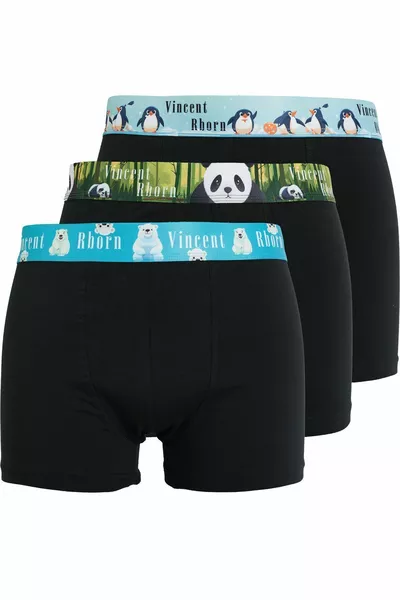 بوكسر رجالي 3 قطع - سلسلة الانقراض 