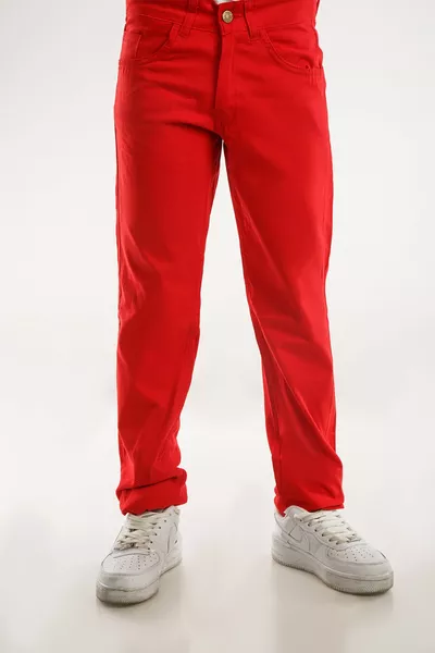 April  October  Suitable for Girls and Boys Unisex Red Pants Weight ) (height 1.cm)