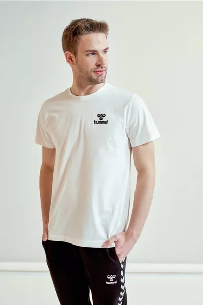 KEATON Men's White Short Sleeve T-Shirt