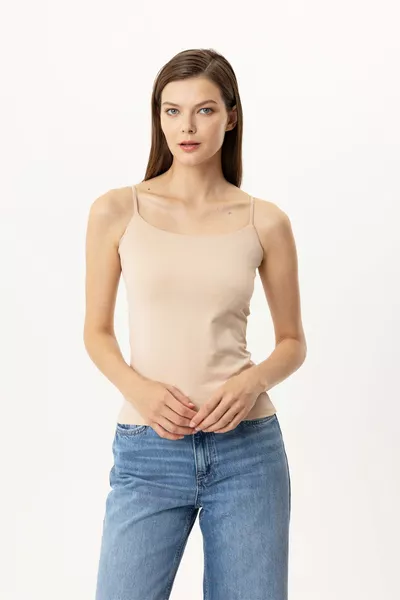 Набор из 2 экономичных тонких хлопковых майок на бретелях  Tiger